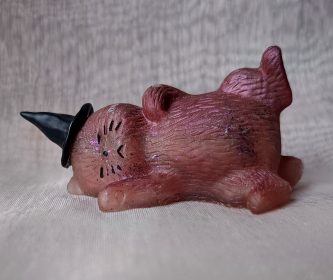 Figurine chat sorcier 