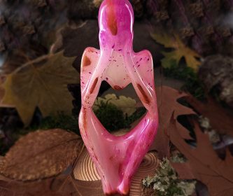 photo-statuette-resine-rose-vue-face