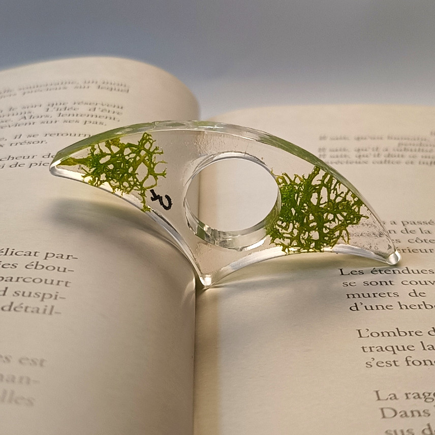 Bague de lecture mousse artificielle