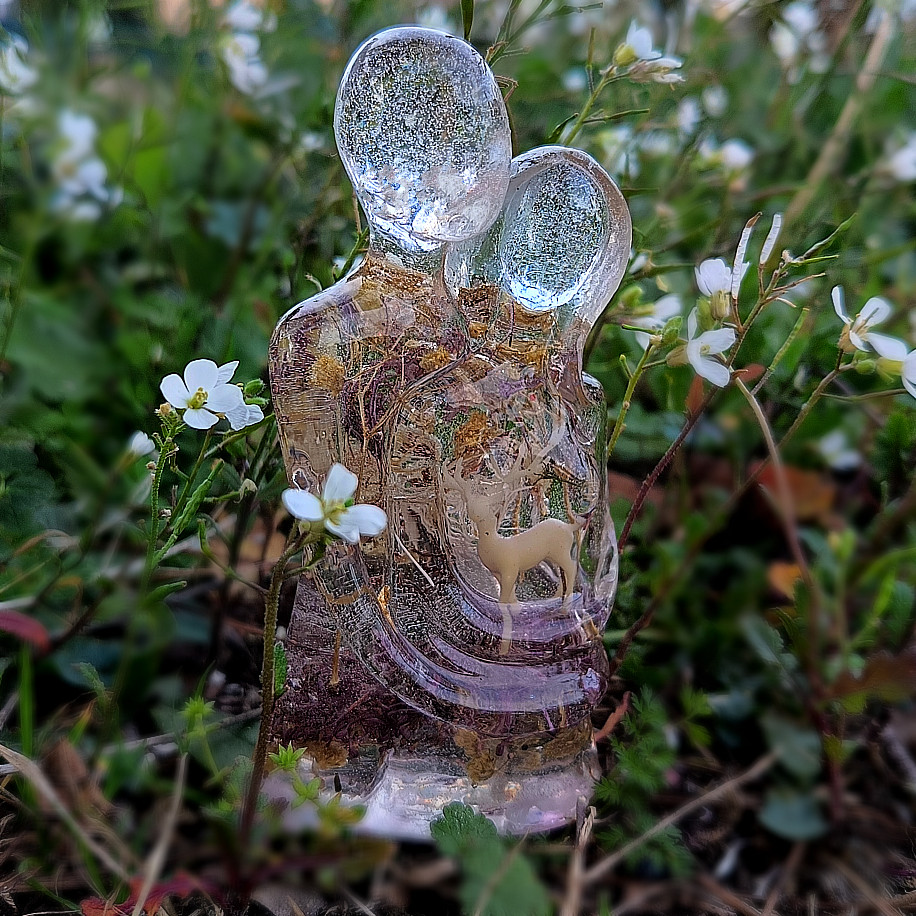 Les amoureux de la forêt enchantée