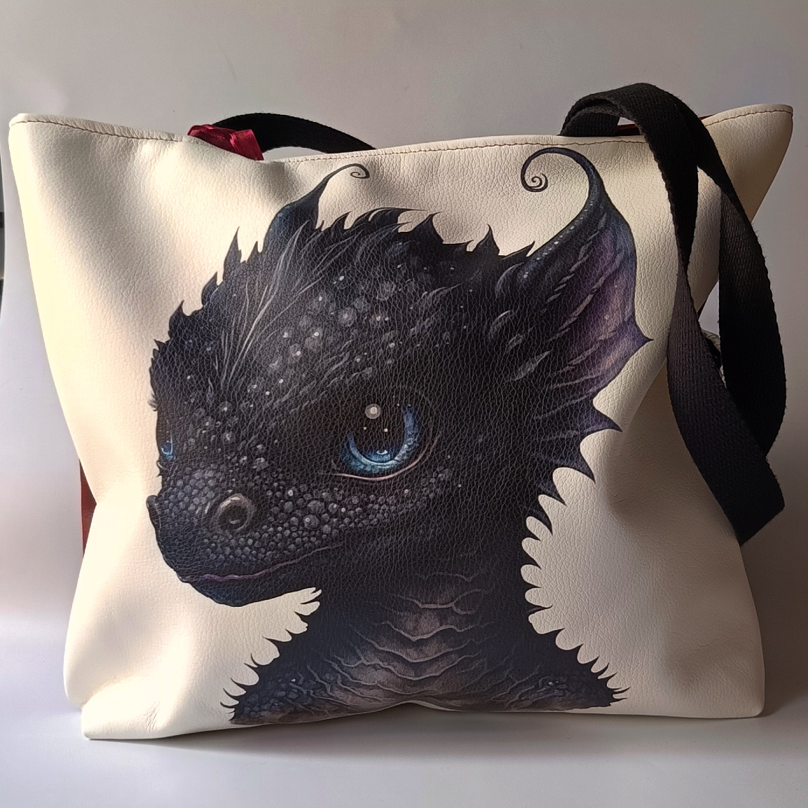 Cabas Kréa dragounet noir